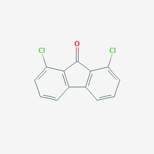 molecular formula C13H6Cl2O B094069 1,8-Dichloro-9H-fluoren-9-one CAS No. 18458-03-2