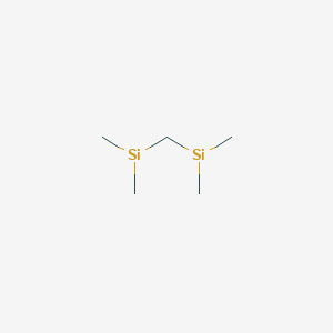 molecular formula C5H16Si2 B094090 2,4-Disilapentane, 2,4-dimethyl- CAS No. 18163-84-3