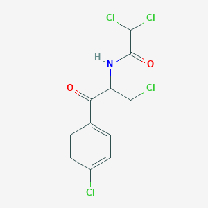 molecular formula C11H9Cl4NO2 B094096 Cloponone CAS No. 15301-50-5