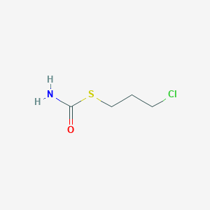 molecular formula C4H8ClNOS B094133 3-Chloropropyl thiolcarbamate CAS No. 17494-72-3