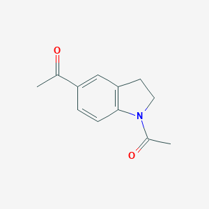 molecular formula C12H13NO2 B094150 1,5-Diacetylindoline CAS No. 16078-35-6