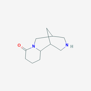 molecular formula C11H18N2O B094161 Tetrahydrocytisine CAS No. 18161-94-9