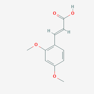 molecular formula C11H12O4 B094164 2,4-二甲氧基肉桂酸 CAS No. 16909-09-4