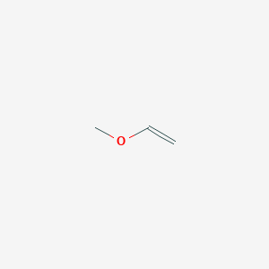 molecular formula C3H6O B094198 Methyl vinyl ether CAS No. 107-25-5