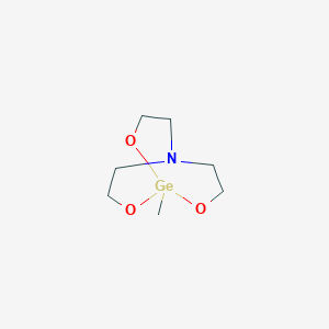 molecular formula C7H15GeNO3 B094211 Methylgermatrane CAS No. 17663-23-9
