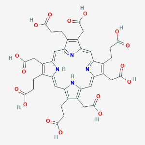 molecular formula C40H38N4O16 B094212 uroporphyrin III CAS No. 18273-06-8