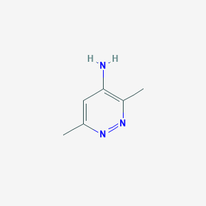 3,6-Dimethylpyridazin-4-amine