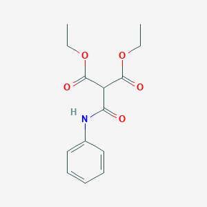 molecular formula C14H17NO5 B094222 Diethyl benzamidomalonate CAS No. 16798-45-1