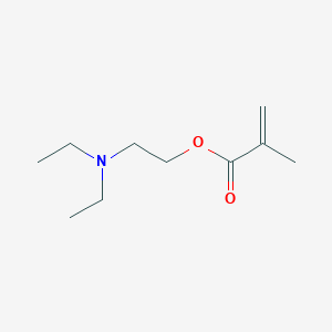molecular formula C10H19NO2 B094231 2-(Diethylamino)ethyl methacrylate CAS No. 105-16-8
