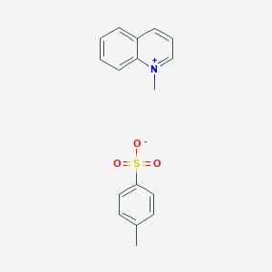 molecular formula C17H17NO3S B094232 1-Methylquinolinium toluene-p-sulphonate CAS No. 16218-74-9