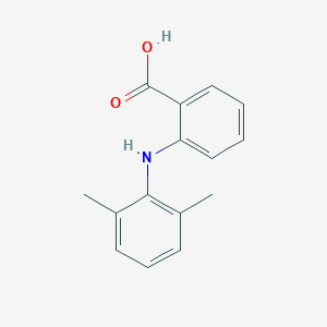 molecular formula C15H15NO2 B094238 2-(2,6-Dimethylanilino)benzoic acid CAS No. 18201-61-1