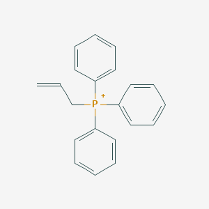 molecular formula C21H20P+ B094256 Triphenyl(prop-2-enyl)phosphanium CAS No. 15912-76-2