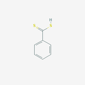 molecular formula C7H6S2 B094261 Benzenecarbodithioic acid CAS No. 121-68-6