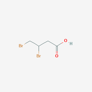 molecular formula C4H6Br2O2 B094272 3,4-Dibromobutanoic acid CAS No. 16507-32-7