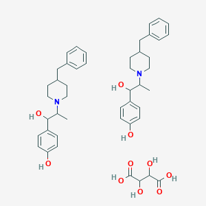 molecular formula C46H60N2O10 B000943 Ifenprodil Tartrate CAS No. 23210-58-4