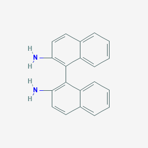 molecular formula C20H16N2 B094301 1,1'-Binaphthyl-2,2'-diamine CAS No. 18531-95-8