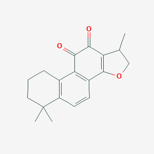 molecular formula C19H20O3 B094321 1,6,6-Trimethyl-1,2,6,7,8,9-hexahydrophenanthro[1,2-b]furan-10,11-dione CAS No. 17545-07-2