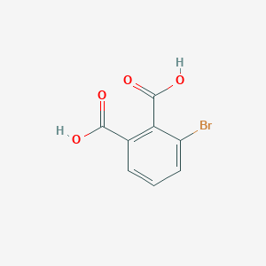 molecular formula C8H5BrO4 B094324 3-bromophthalic Acid CAS No. 116-69-8
