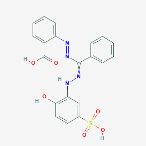 molecular formula C20H16N4O6S B094326 Zincon CAS No. 135-52-4
