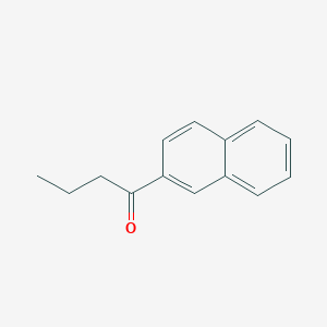 molecular formula C14H14O B094330 1-(Naphthalen-2-yl)butan-1-one CAS No. 17666-88-5