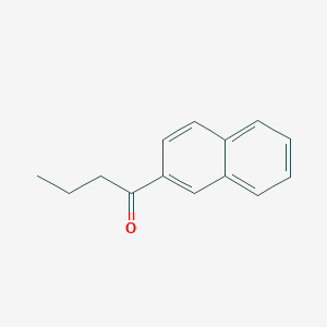 molecular formula C14H14O B094330 1-Naphthalen-2-ylbutan-1-one CAS No. 17666-88-5