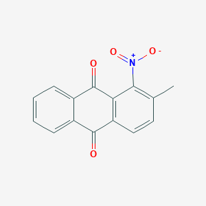 molecular formula C15H9NO4 B094343 2-Methyl-1-nitroanthraquinone CAS No. 129-15-7