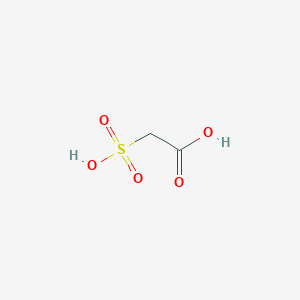 molecular formula C2H4O5S B094344 磺基乙酸 CAS No. 123-43-3