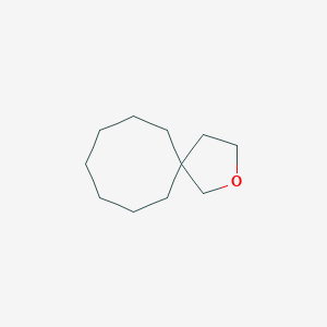 molecular formula C11H20O B094346 2-Oxaspiro[4.7]dodecane CAS No. 182-99-0