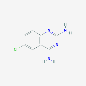 molecular formula C8H7ClN4 B094355 6-Chloroquinazoline-2,4-diamine CAS No. 18671-95-9