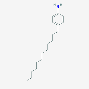 molecular formula C18H31N B094358 4-十二烷基苯胺 CAS No. 104-42-7