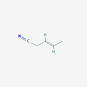 molecular formula C5H7N B094367 3-Pentenenitrile CAS No. 16529-66-1