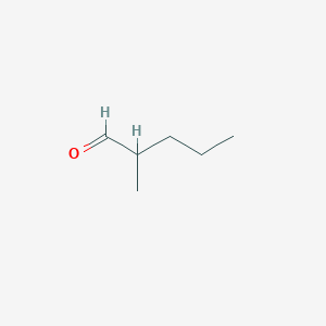 molecular formula C6H12O B094375 2-甲基戊醛 CAS No. 123-15-9
