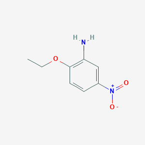 molecular formula C8H10N2O3 B094399 2-Ethoxy-5-nitroaniline CAS No. 136-79-8