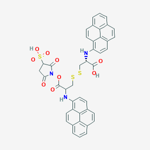 molecular formula C42H31N3O9S3 B009440 Dpc-nhss CAS No. 100839-37-0
