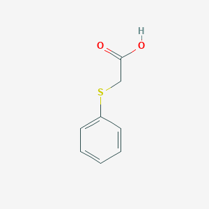 molecular formula C8H8O2S B094403 (Phenylthio)acetic acid CAS No. 103-04-8