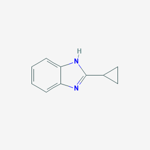 molecular formula C10H10N2 B094415 2-cyclopropyl-1H-benzimidazole CAS No. 16405-79-1