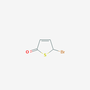 molecular formula C4H3BrOS B094421 5-Bromothiophen-2(5H)-one CAS No. 17019-33-9