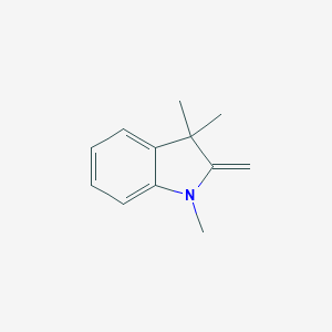molecular formula C12H15N B094422 1,3,3-Trimethyl-2-methyleneindoline CAS No. 118-12-7