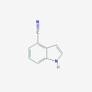 molecular formula C9H6N2 B094445 4-Cyanoindole CAS No. 16136-52-0