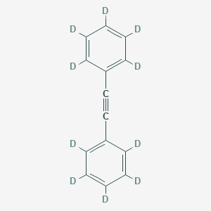 molecular formula C14H10 B094455 1,2-Diphenylethyne-d10 CAS No. 19339-46-9