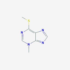 molecular formula C7H8N4S B094472 3-Methyl-6-methylthiopurine CAS No. 1008-08-8