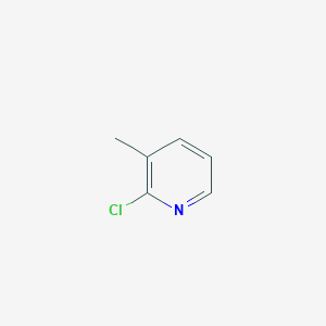 molecular formula C6H6ClN B094477 2-Chloro-3-methylpyridine CAS No. 18368-76-8