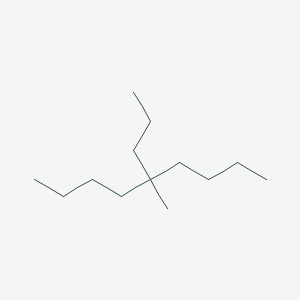 molecular formula C13H28 B094480 5-Methyl-5-propylnonane CAS No. 17312-75-3