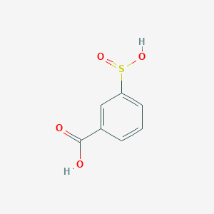 molecular formula C7H6O4S B094485 3-Sulfinobenzoic acid CAS No. 15451-00-0