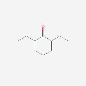 molecular formula C10H18O B094488 2,6-Diethylcyclohexanone CAS No. 16519-68-9