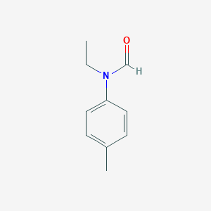 molecular formula C10H13NO B094491 N-Ethyl-P-formotoluidide CAS No. 15296-56-7