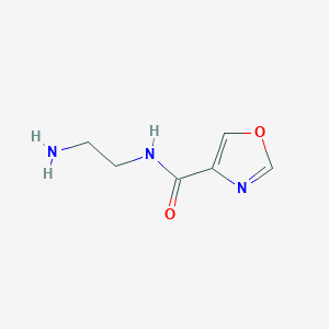 N-(2-aminoethyl)oxazole-4-carboxamide