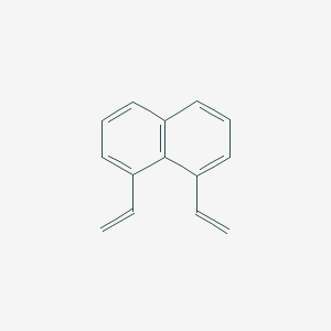 molecular formula C14H12 B094500 1,8-Diethenylnaphthalene CAS No. 17935-66-9