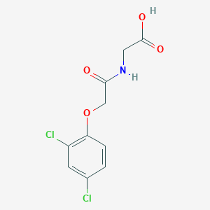 molecular formula C10H9Cl2NO4 B094508 Glycine, N-((2,4-dichlorophenoxy)acetyl)- CAS No. 17212-10-1