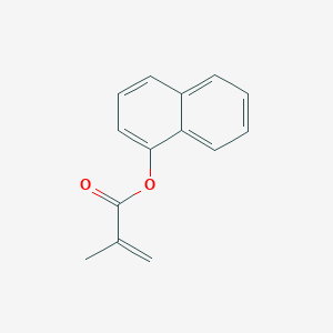molecular formula C14H12O2 B094509 alpha-naphthyl methacrylate CAS No. 19102-44-4